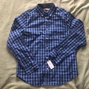 NAUTICA - Men’s Plaid Button Down, Size M